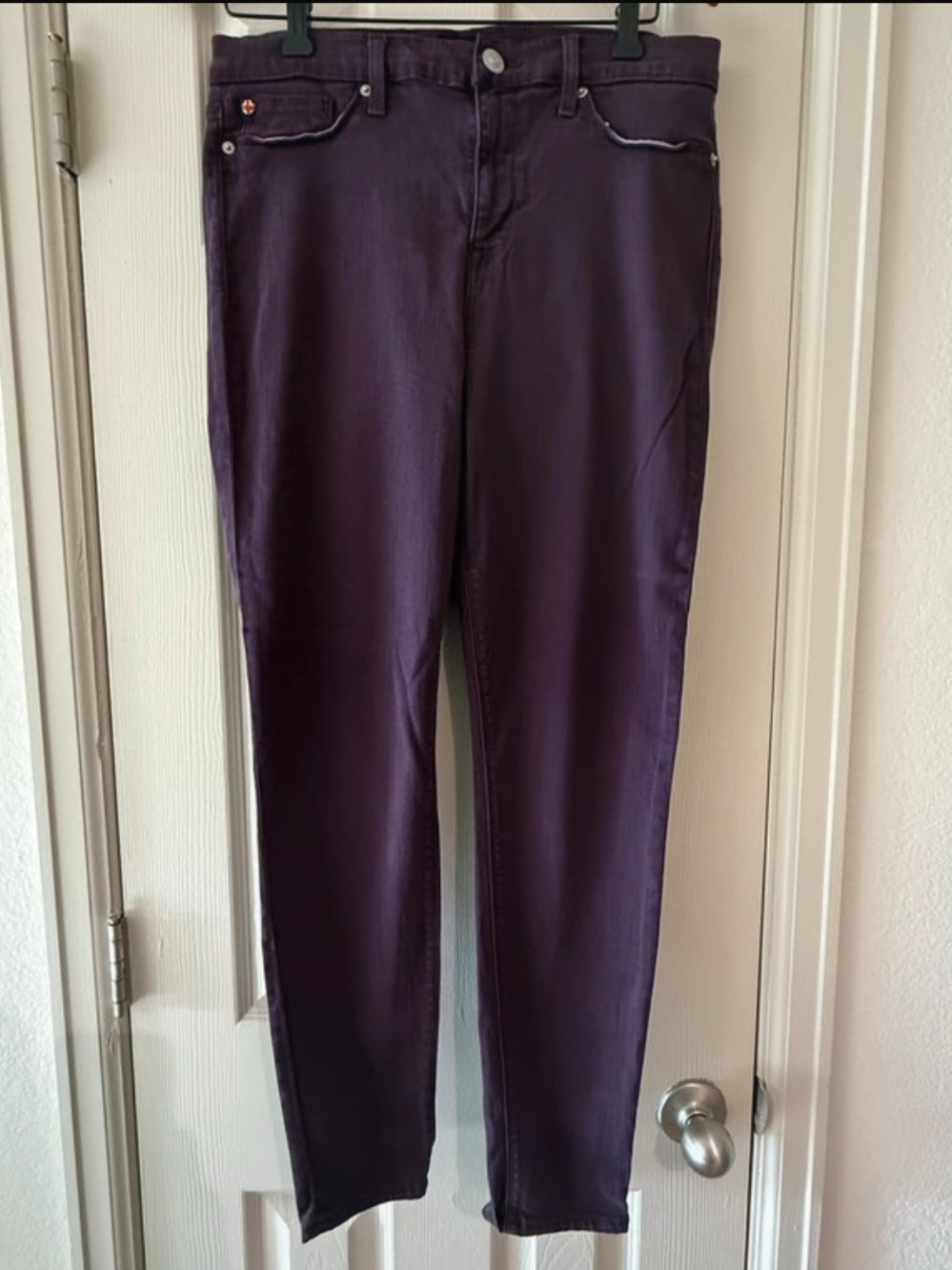 Hudson - Natalie Super Skinny Size 32 - Dark Purple Jeans